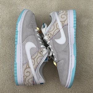 Nike Dunk Low SE "Barbershop" DH7614-500 NEW